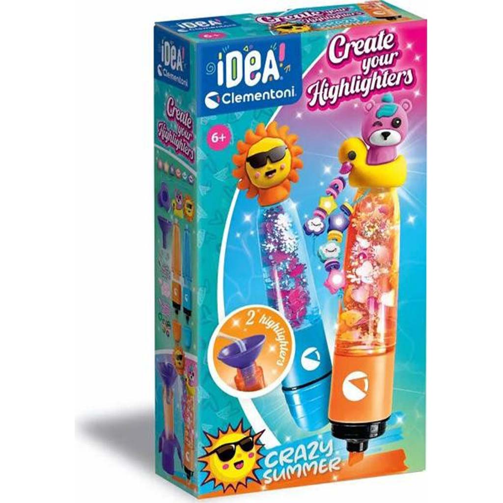 Idea! Őrült nyár mini szövegkiemelő készítő szett - Clementoni kép 1