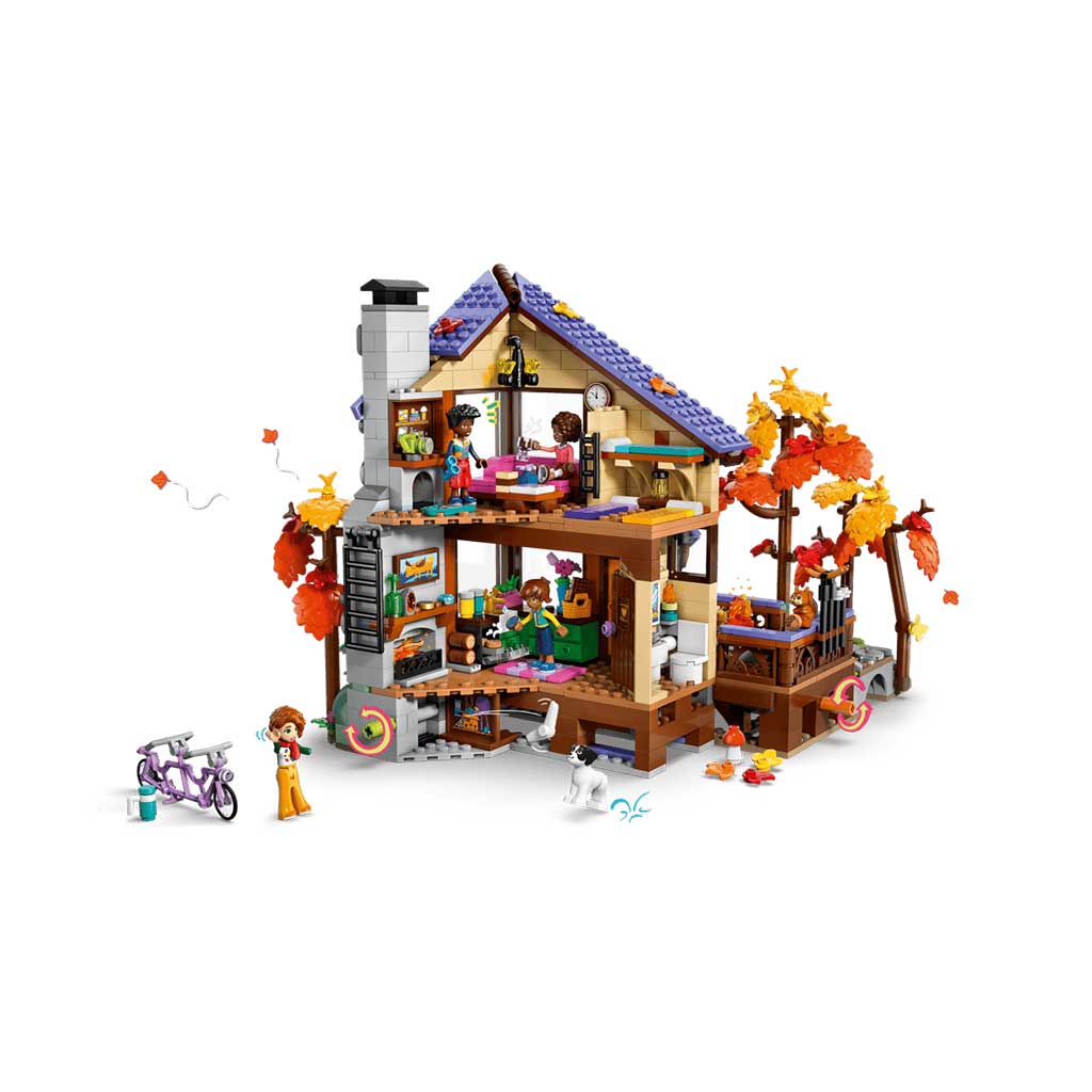 LEGO® Friends: Otthonos kabin az őszi erdőben (42705) kép 3