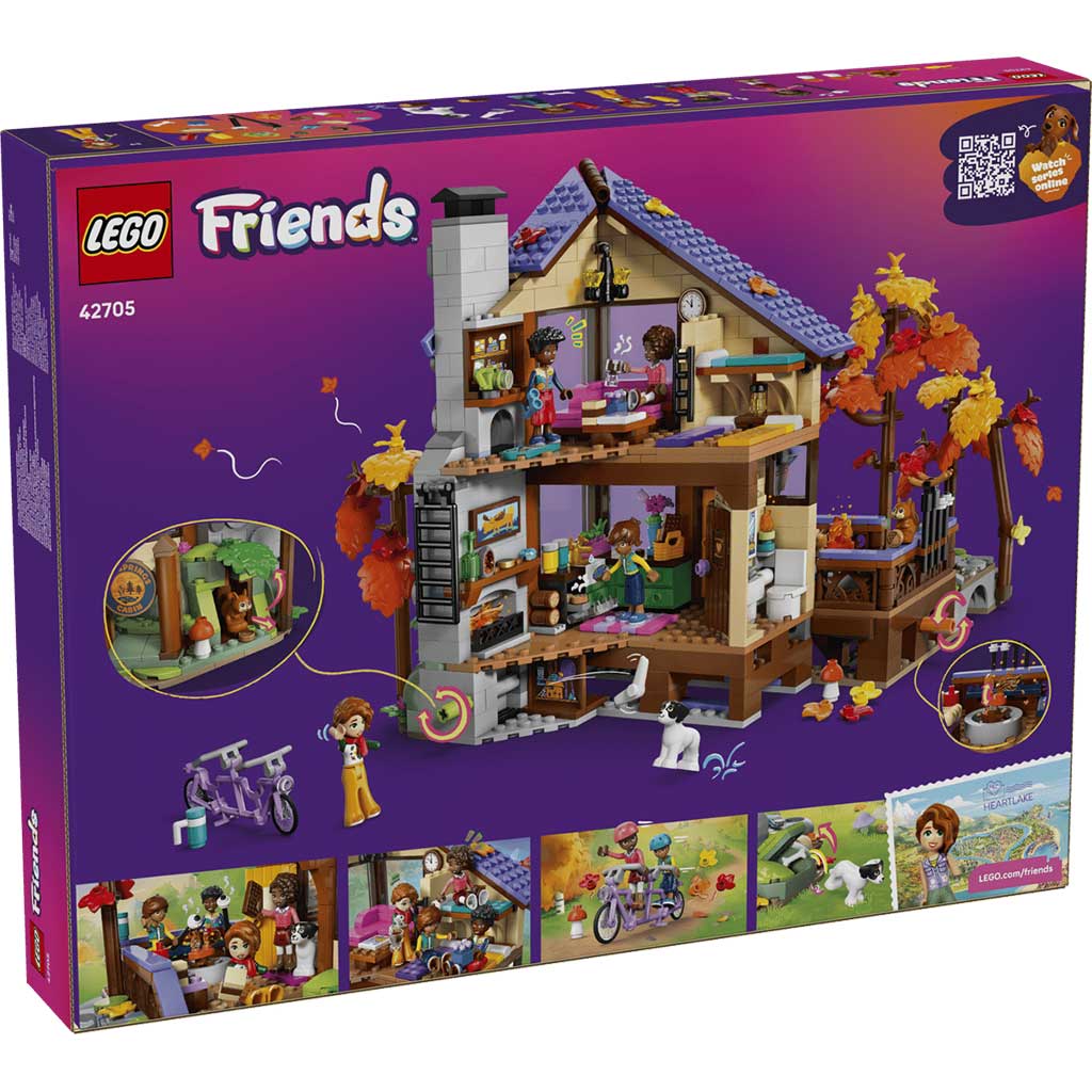 LEGO® Friends: Otthonos kabin az őszi erdőben (42705) kép 8