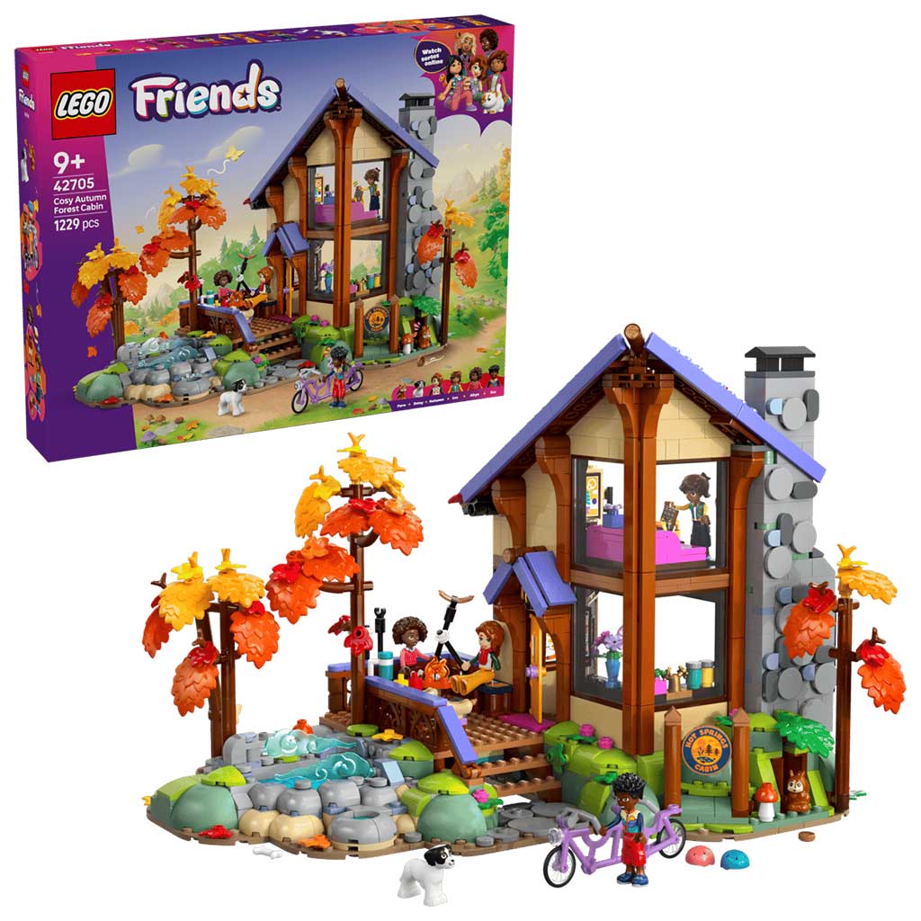 LEGO® Friends: Otthonos kabin az őszi erdőben (42705) kép 1