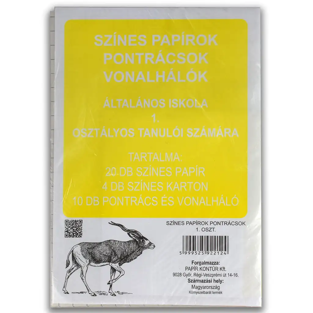 Színes papírok, pontrácsok és vonalhálók 1.osztály kép 1