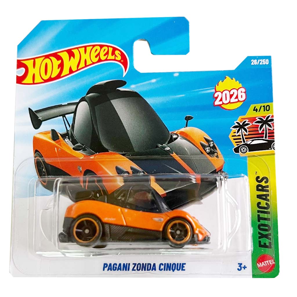 Hot Wheels: Pagani Zonda Cinque kisautó 1/64 - Mattel kép 1