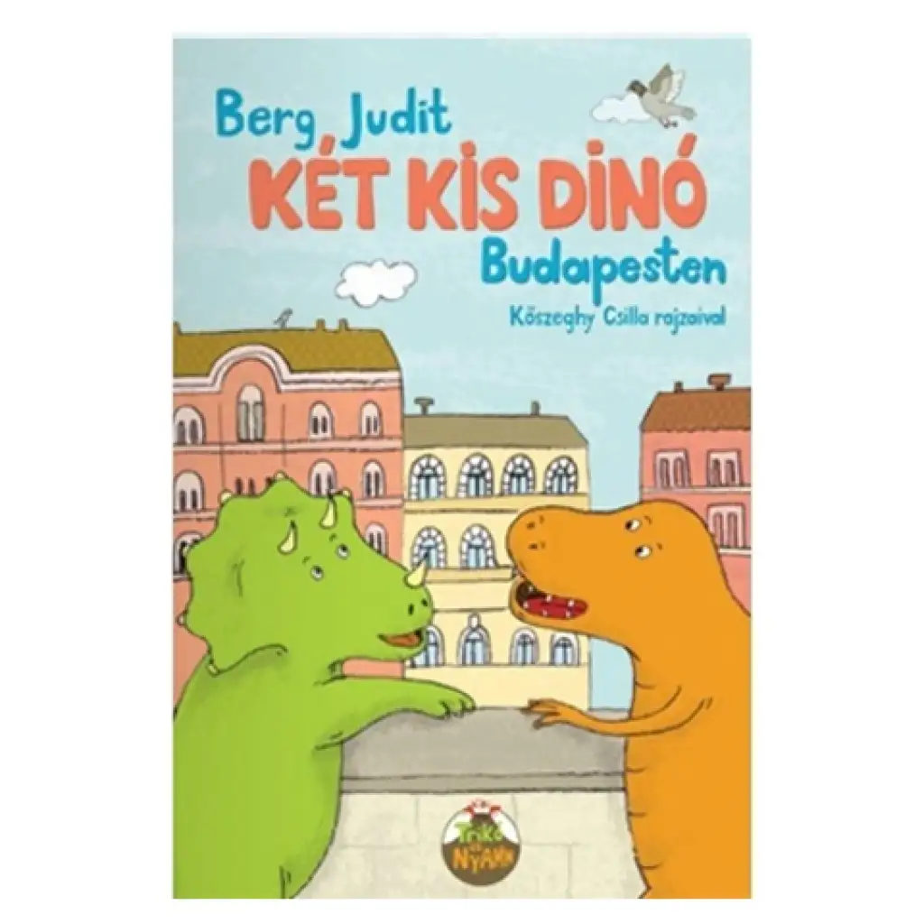 Két kis dínó Budapesten mesekönyv - Pagony kép 1