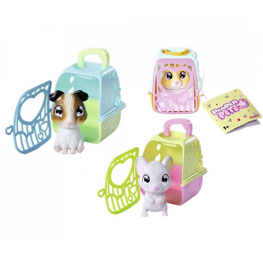 Pamper Petz: Mini rágcsálók hordozóval - Simba Toys kép 1