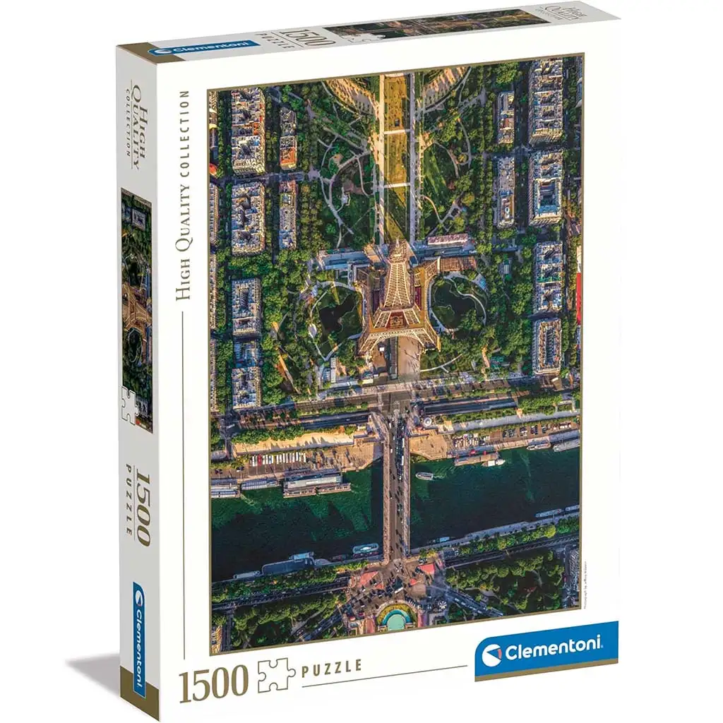 Párizs felett HQC 1500db-os puzzle - Clementoni kép 1