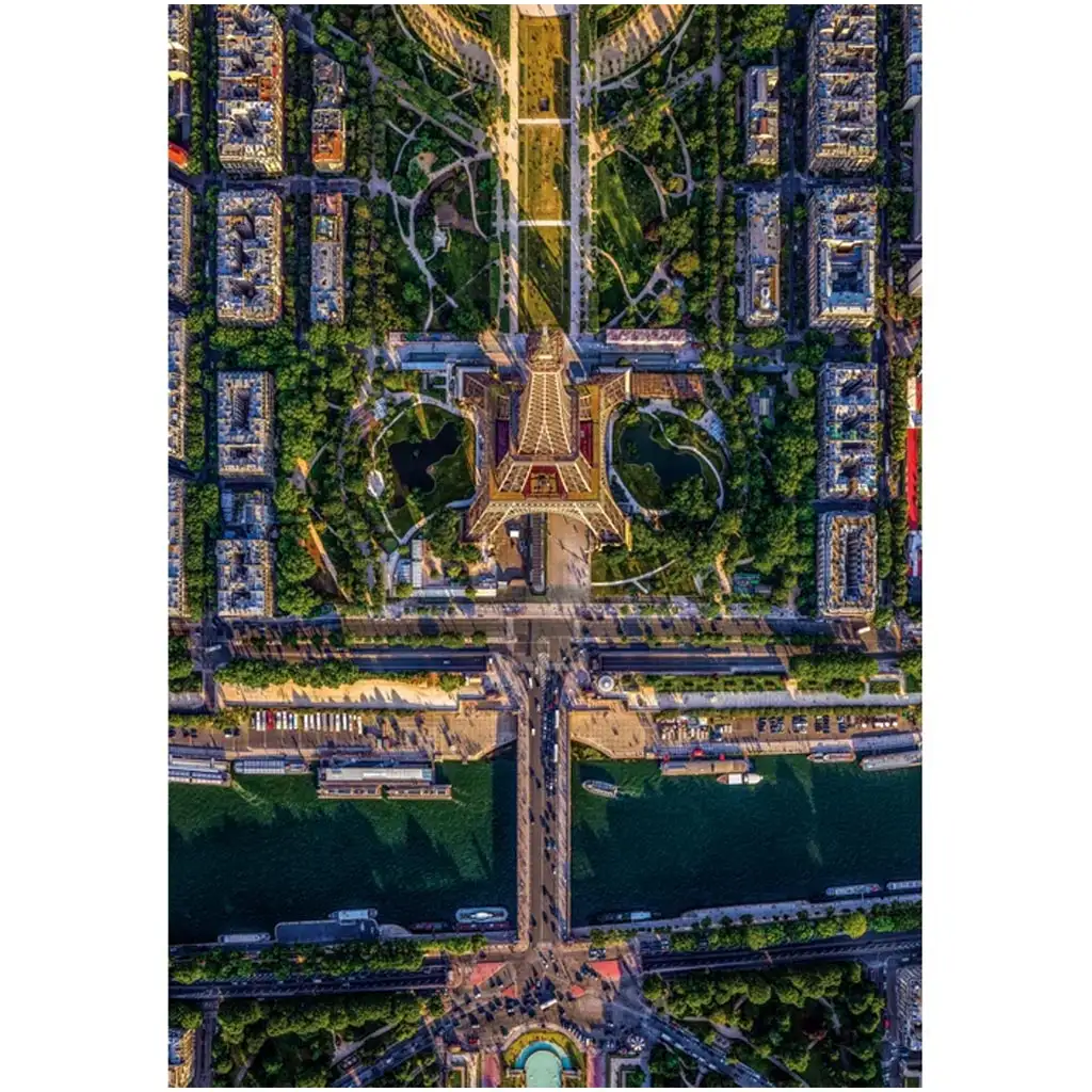 Párizs felett HQC 1500db-os compact puzzle - Clementoni kép 2