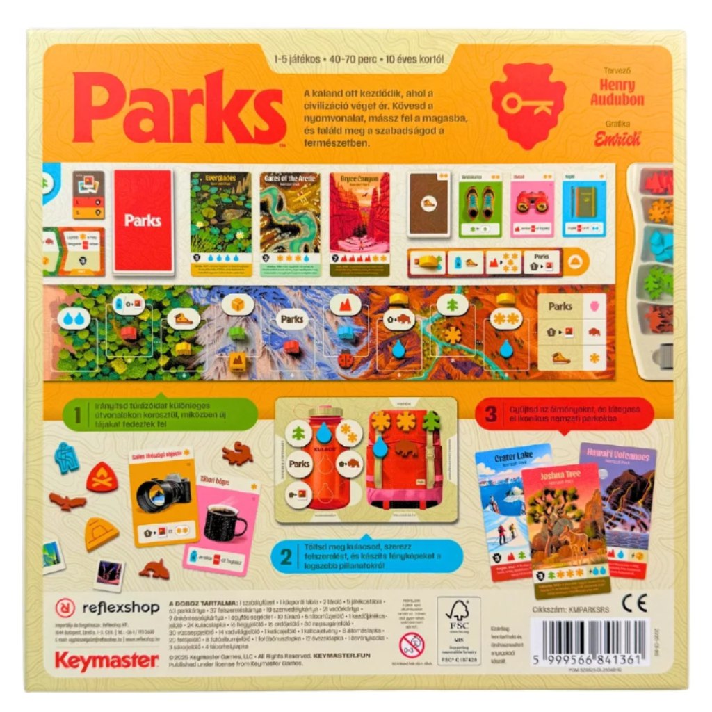 Parks: 2. kiadás társasjáték kép 2