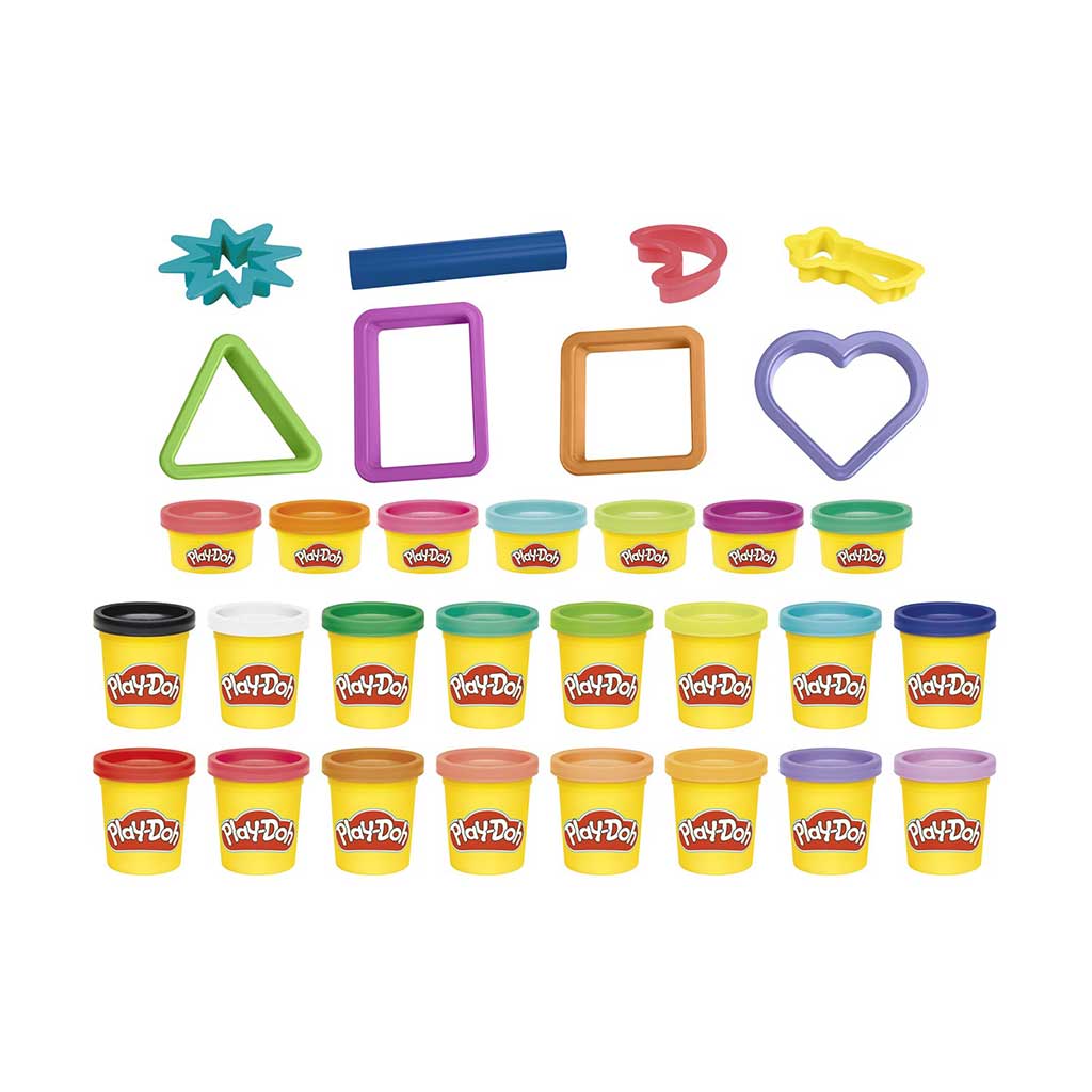 Play-Doh: Gyurmakészlet 23db tégely gyurmával és más kiegészítőkkel - Hasbro kép 2