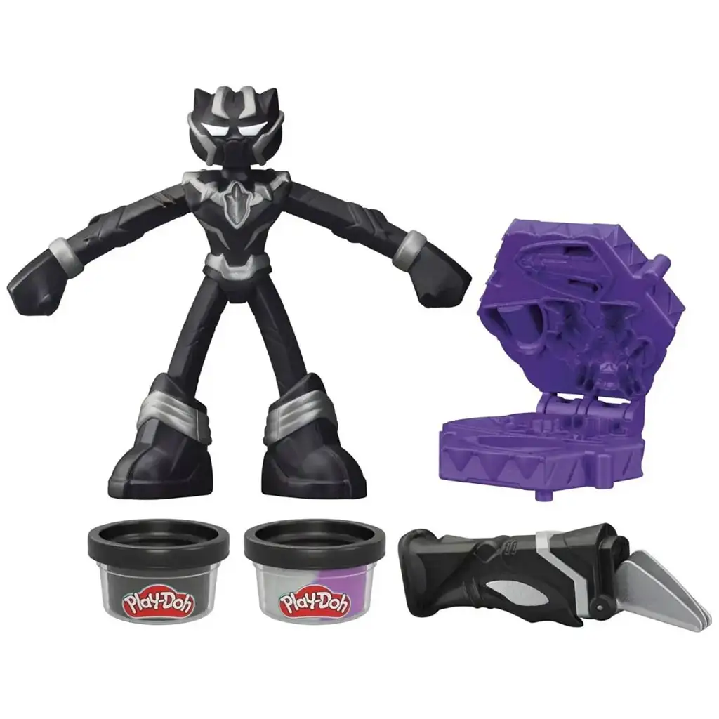 Play-Doh: Marvel Fekete Párduc játékszett - Hasbro kép 2