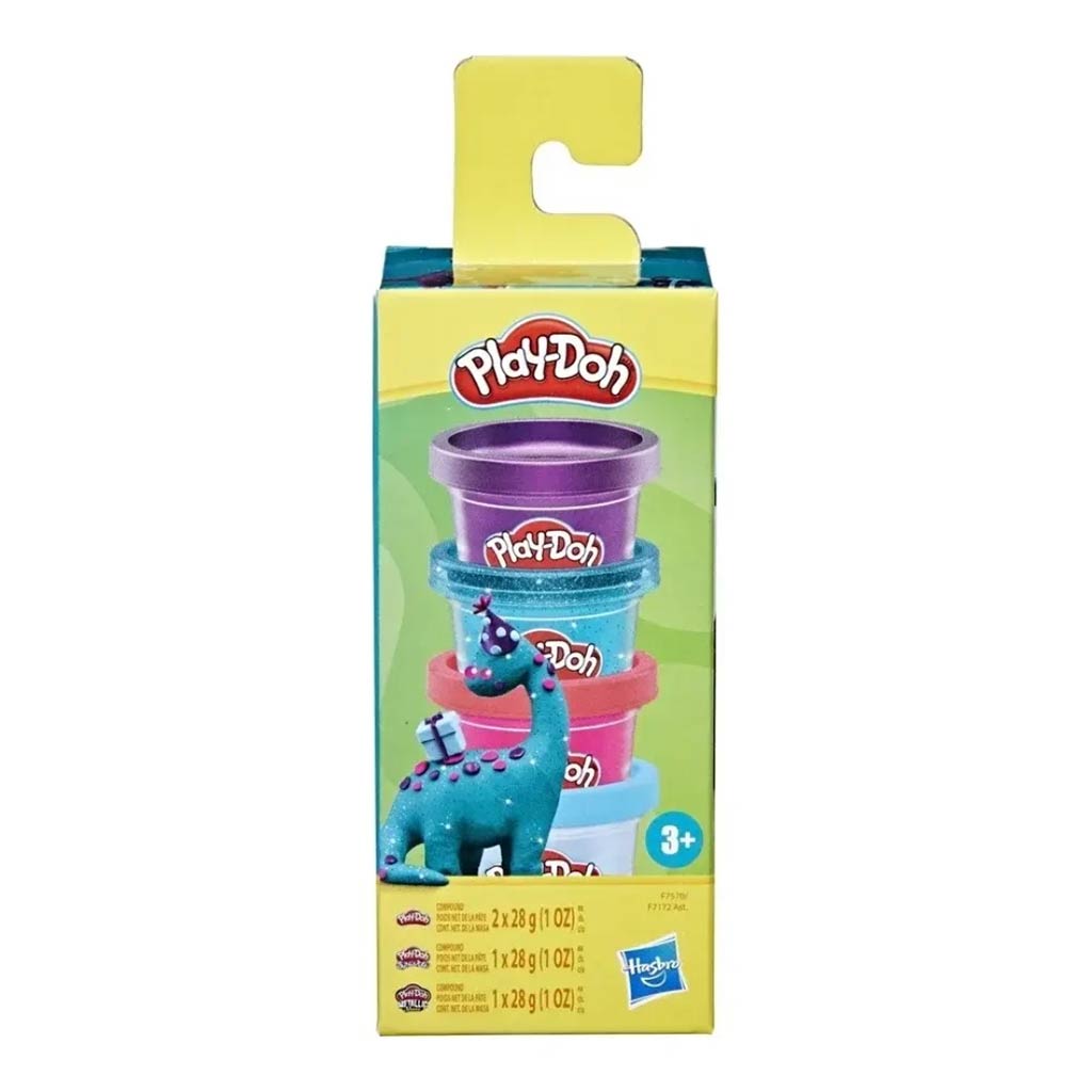 Play-Doh: Dinós mini 4db-os gyurma szett - Hasbro kép 1
