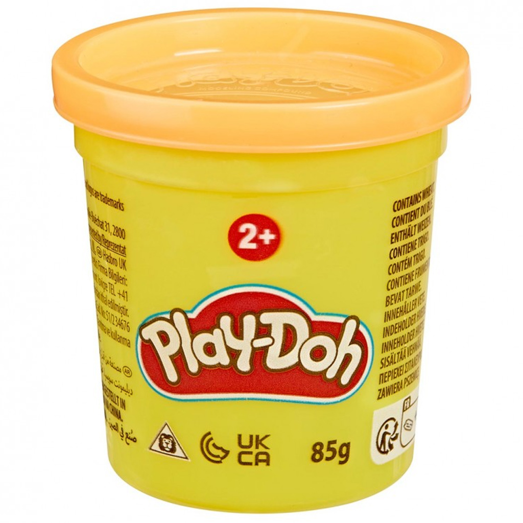 Play-Doh: Tégelyes gyurma narancssárga színben 85gr - Hasbro kép 1