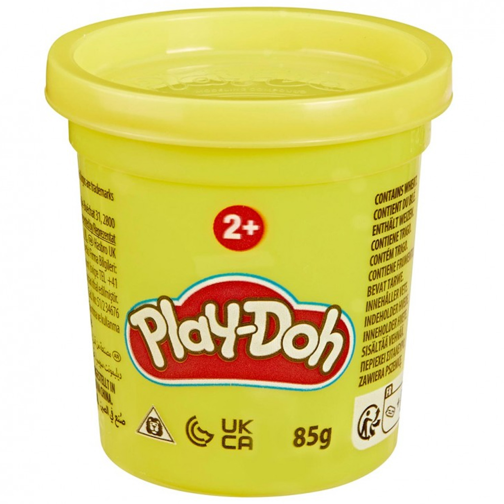Play-Doh: Tégelyes gyurma sárga színben 85gr - Hasbro kép 1