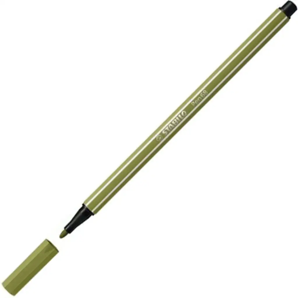 Stabilo: Pen 68 sárzöld filctoll kép 1