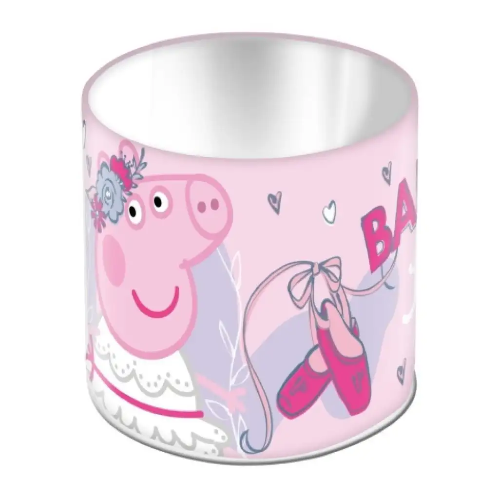 Peppa malac fém ceruzatartó 11x10cm kép 1