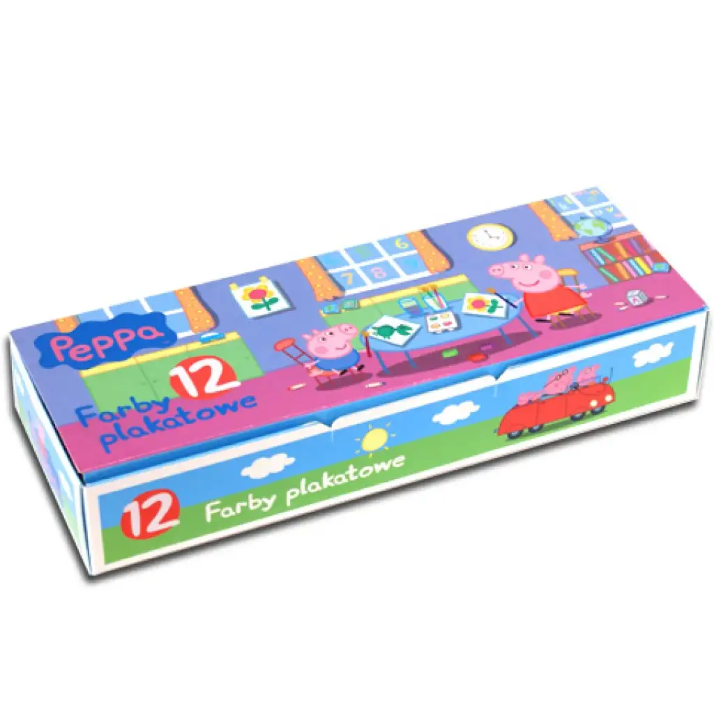 Peppa malac folyékony tempera szett 12db-os kép 1