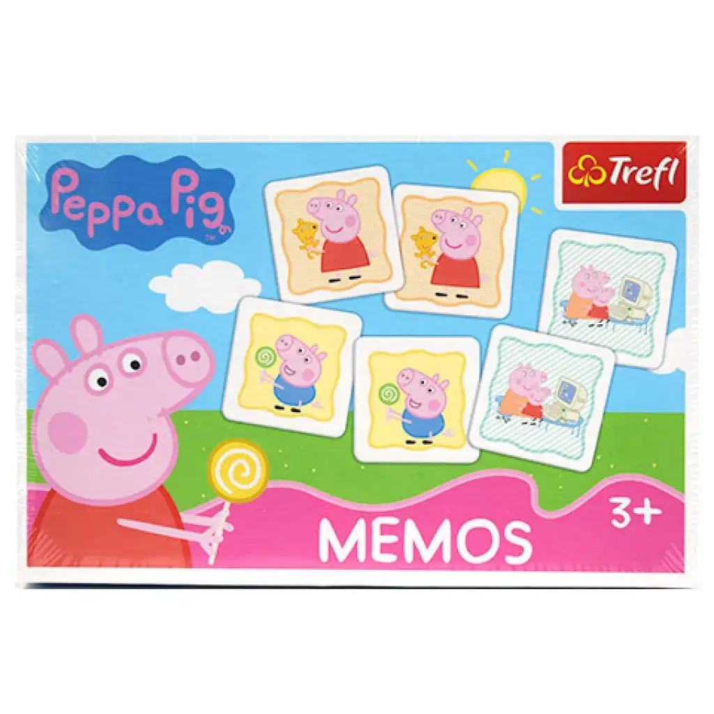 Peppa malac memóriajáték - Trefl kép 1