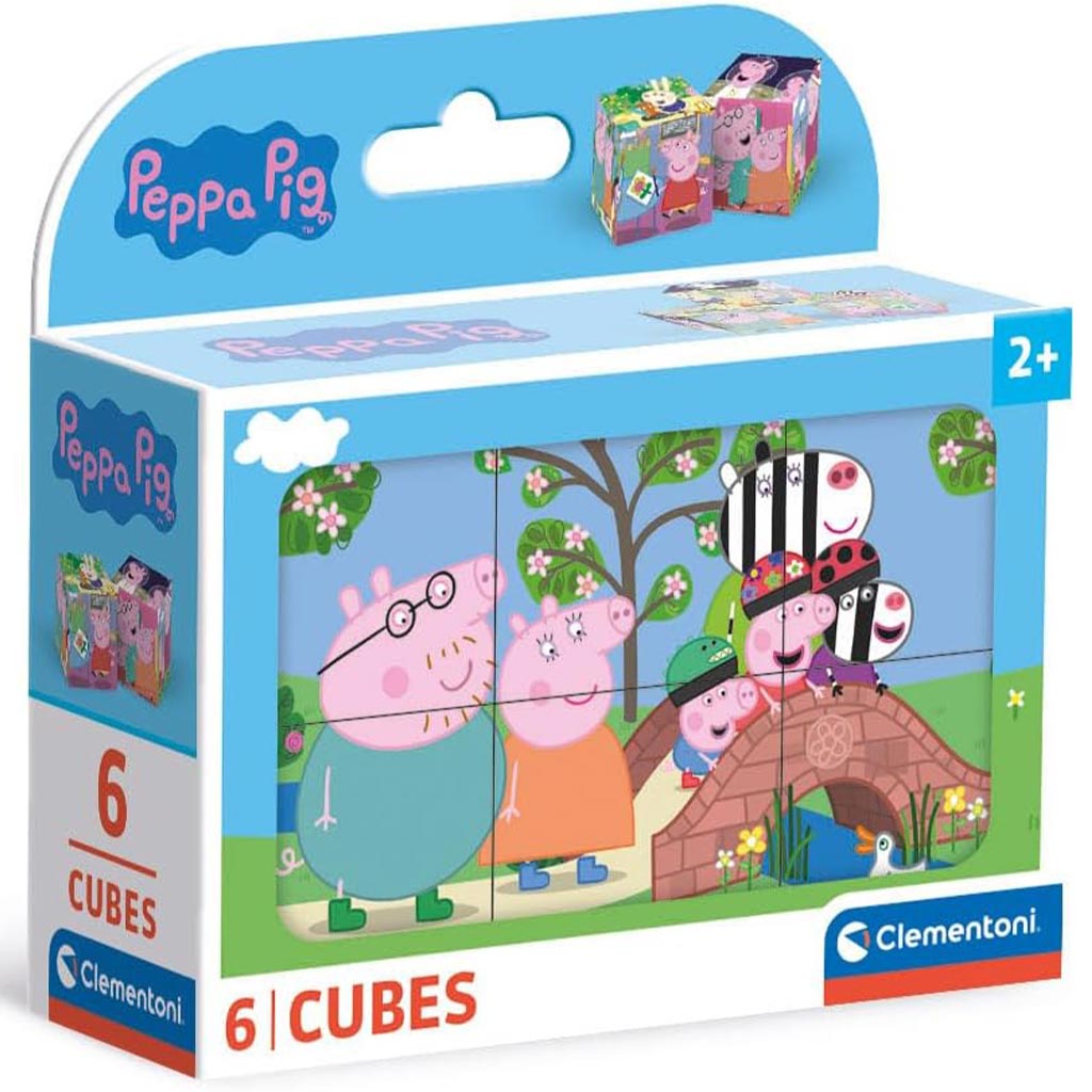 Peppa malac 6db-os mesekocka - Clementoni kép 1