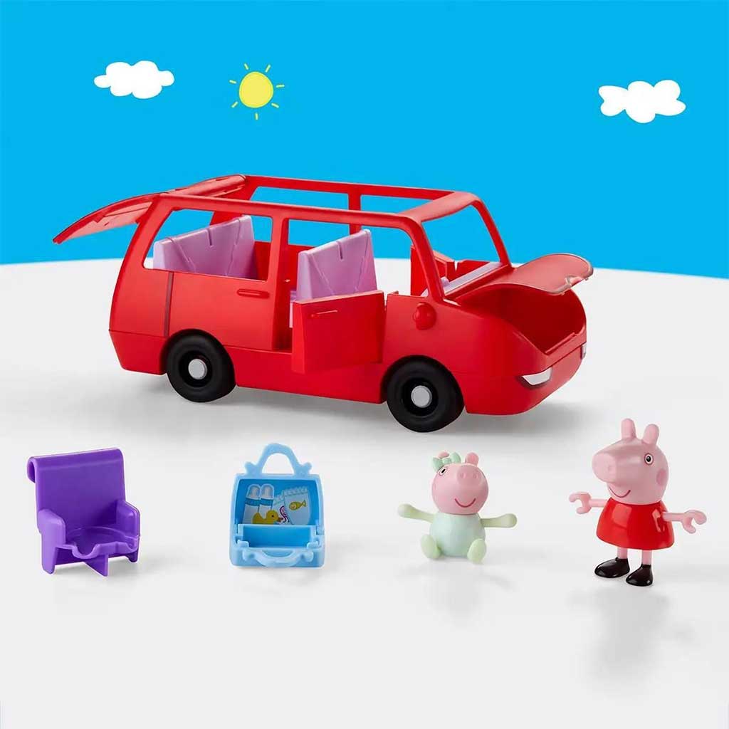 Peppa malac: Peppa nagy családi autója játékszett - Hasbro kép 3