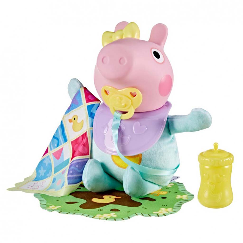 Peppa malac: Röfögő és babusgatni való Evie - Hasbro kép 3
