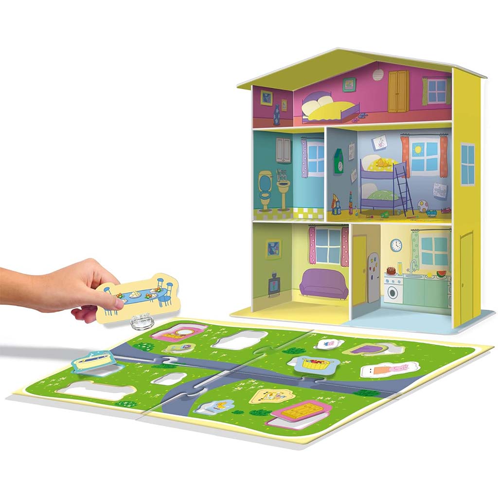 Peppa malac oktató háza 3D - Lisciani kép 4