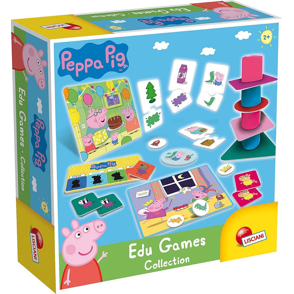 Peppa malac Készségfejlesztő játékgyűjtemény - Lisciani kép 1