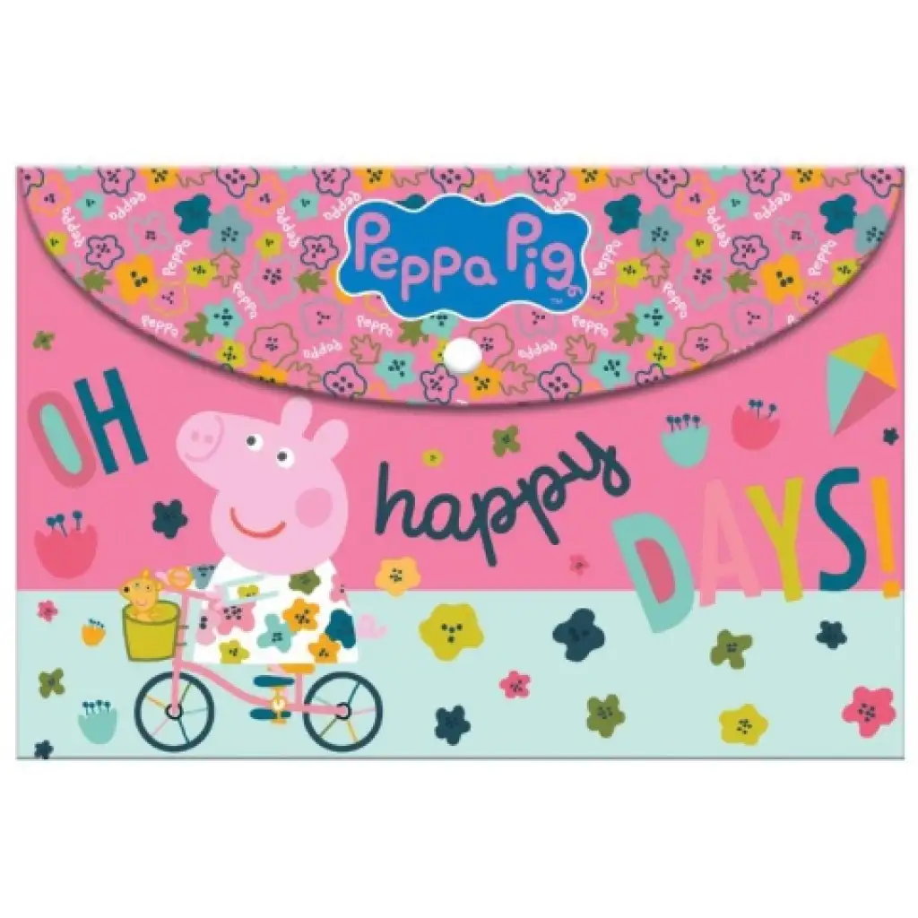 Peppa malac patentos irattartó mappa A4-es méretben kép 1