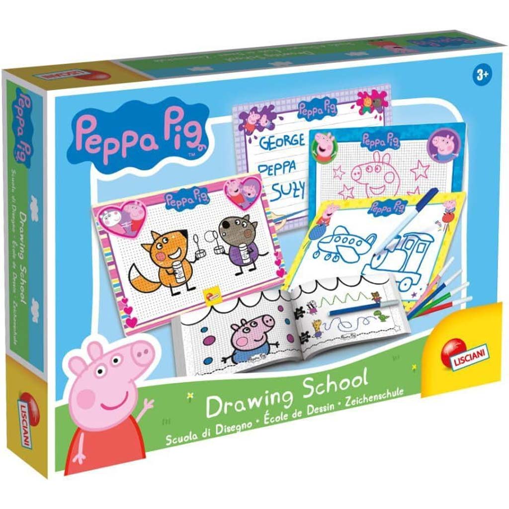 Peppa malac rajziskola készlet - Lisciani kép 1