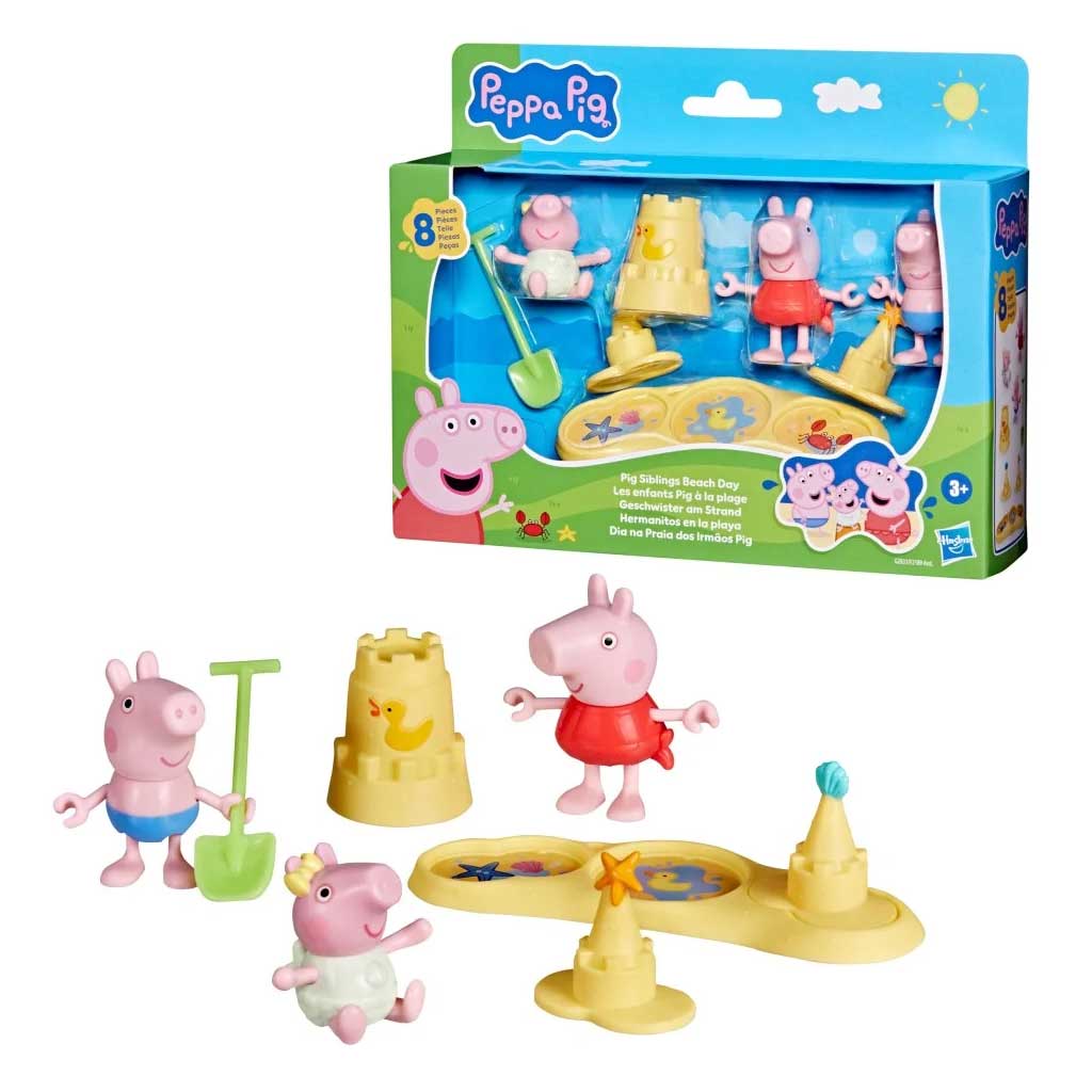 Peppa Malac: Peppa élményei - Strandolás játékszett - Hasbro kép 2
