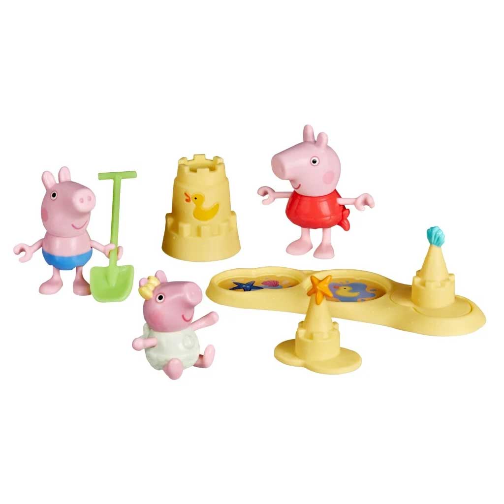Peppa Malac: Peppa élményei - Strandolás játékszett - Hasbro kép 3