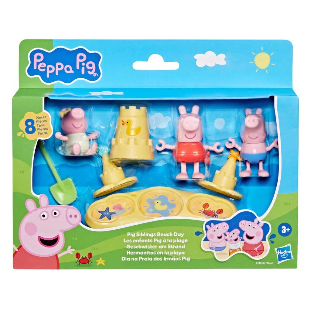 Peppa Malac: Peppa élményei - Strandolás játékszett - Hasbro kép 1