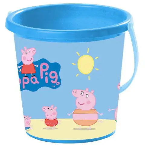 Peppa malac mintás homokozó vödör - Mondo Toys kép 1