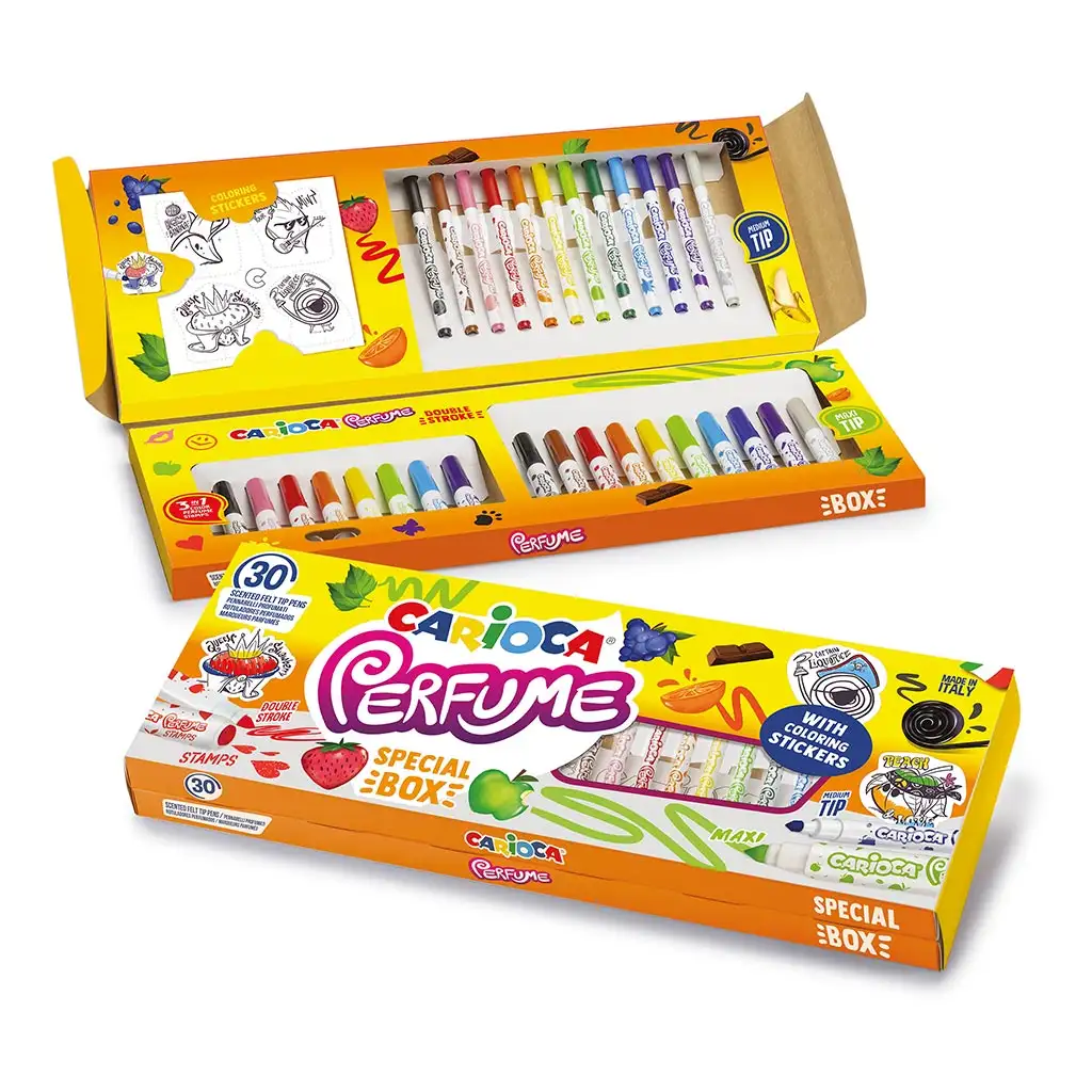 Perfume Special box 30db-os szett matricákkal - Carioca kép 1