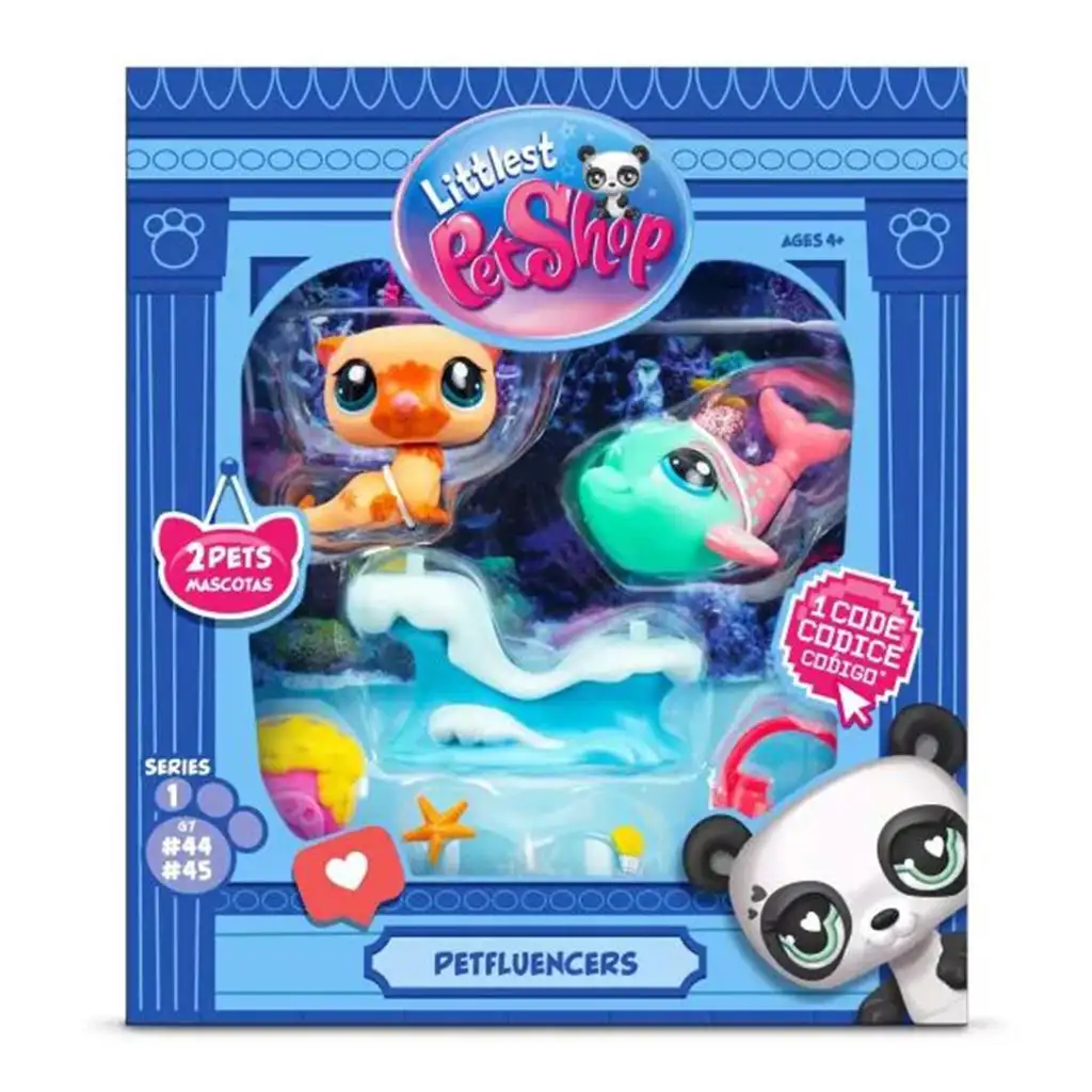 Littlest Pet Shop: Petfluencer szett 2db-os csomag többféle 1db kép 1