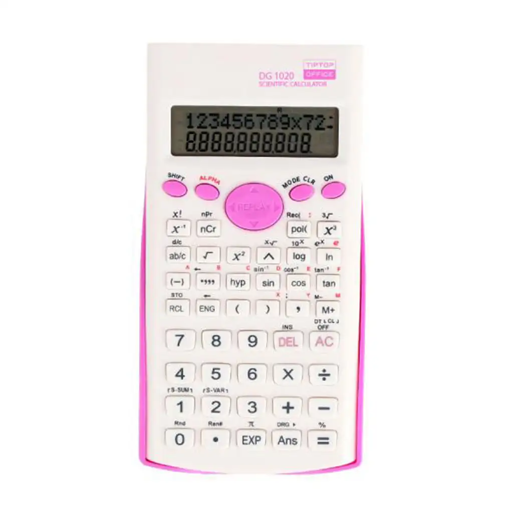 Spirit: DG-1020 számológép pink színben kép 1