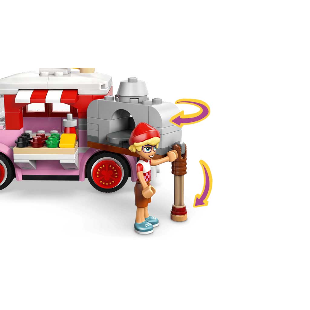 LEGO® Friends: Pizzaárus büfékocsi (42694) kép 5