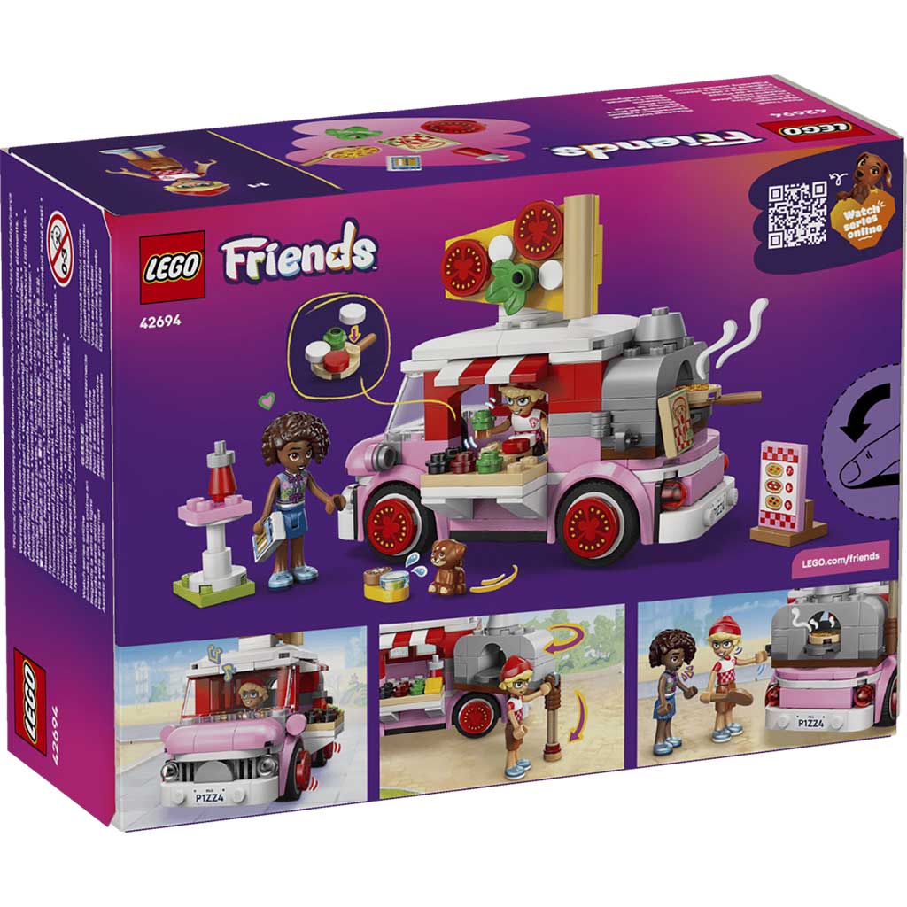 LEGO® Friends: Pizzaárus büfékocsi (42694) kép 8