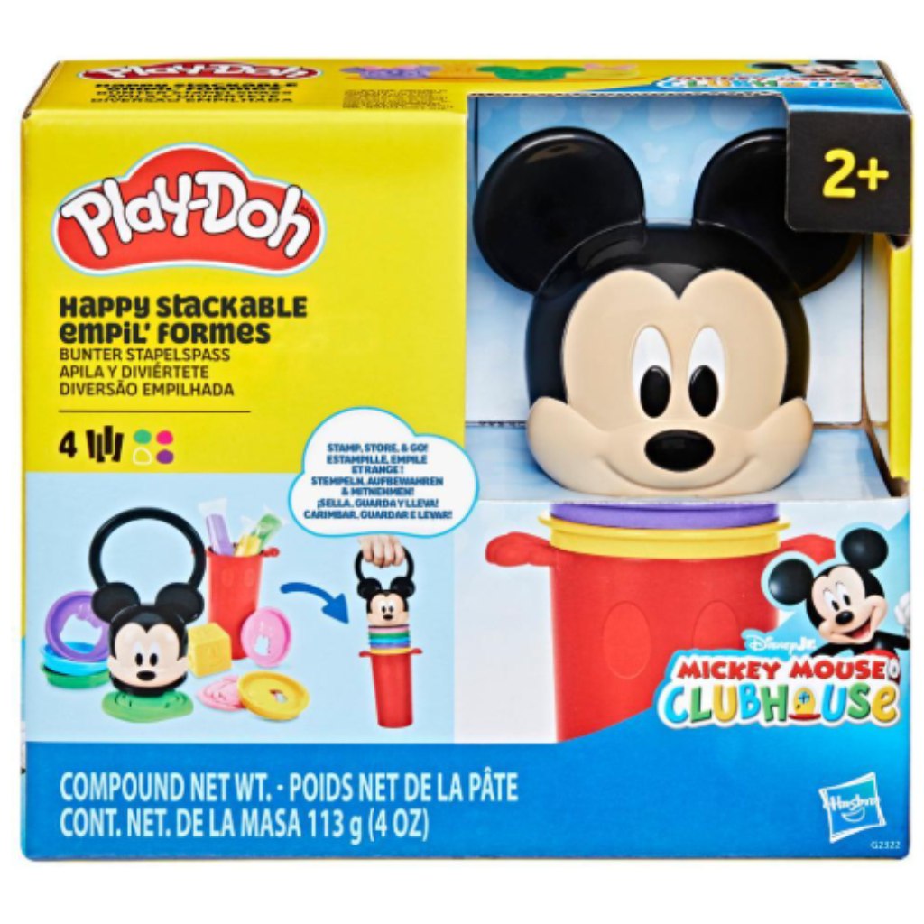 Play-Doh: Disney Jr. Vidám rakosgató gyurmaszett - Hasbro kép 1