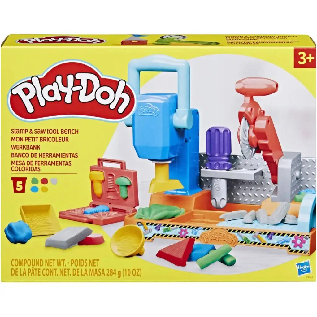 Play-Doh: Stamp'N'Saw szerszámpad játékszett - Hasbro kép 1