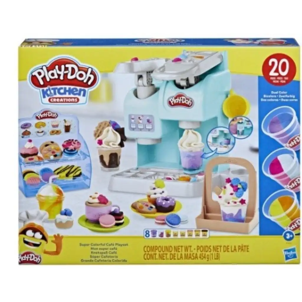 Play-Doh: Kitchen Creations Kávé készítő gyurma szett - Hasbro kép 1