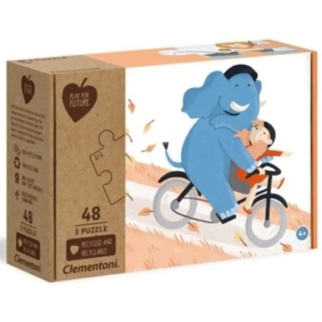 Play for Future: Legyél a haverom 3x48db-os puzzle - Clementoni kép 1