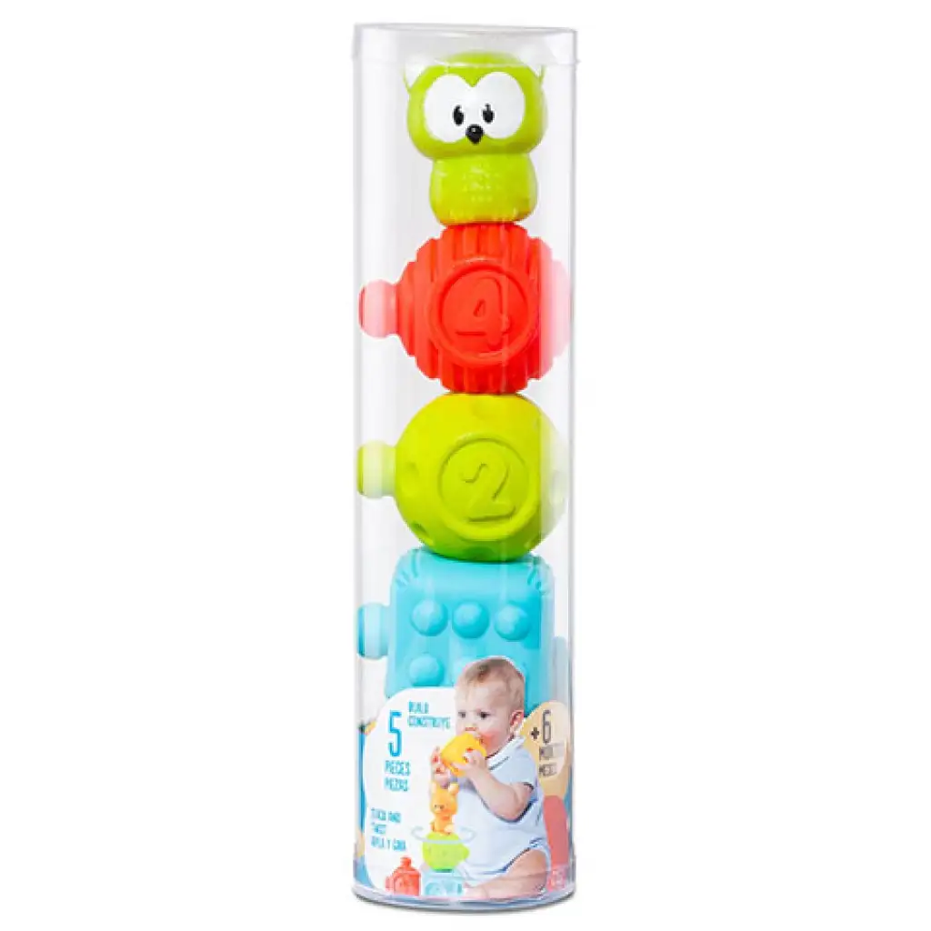 Molto: Play & Sense baba fejlesztő építőcsomag 5db-os szett kép 1