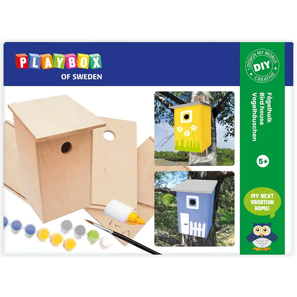 PlayBox: Fa madáretető készítő készlet kép 1