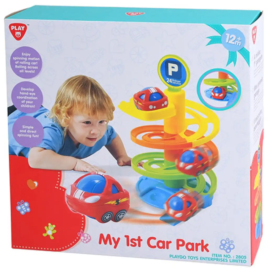 Playgo: Bébi autós spirálpálya kép 1