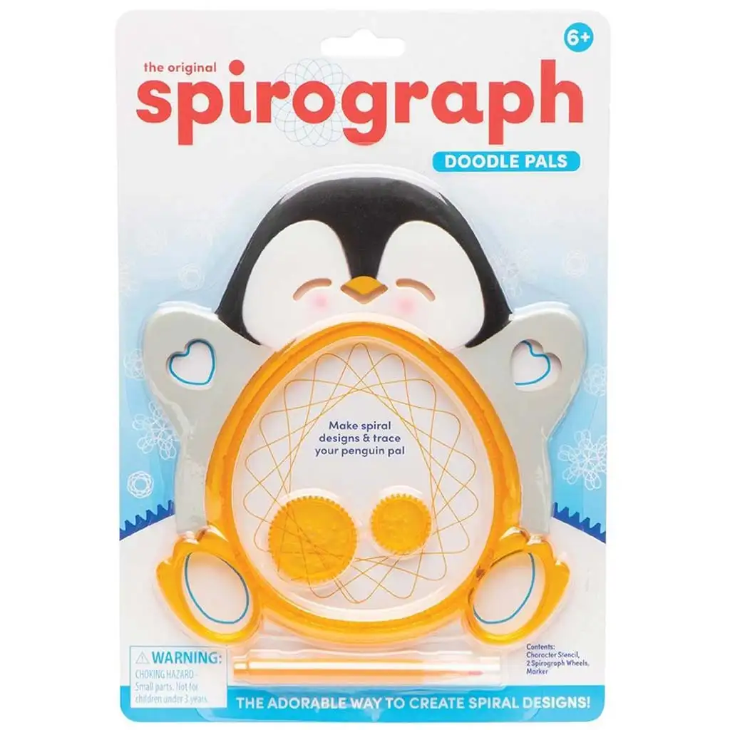 Spirograph: Rajz pajtik kreatív szett - Pingvin kép 1