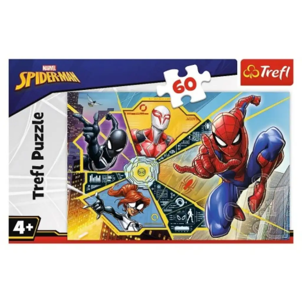 Pókember a hálóban 60db-os puzzle - Trefl kép 1
