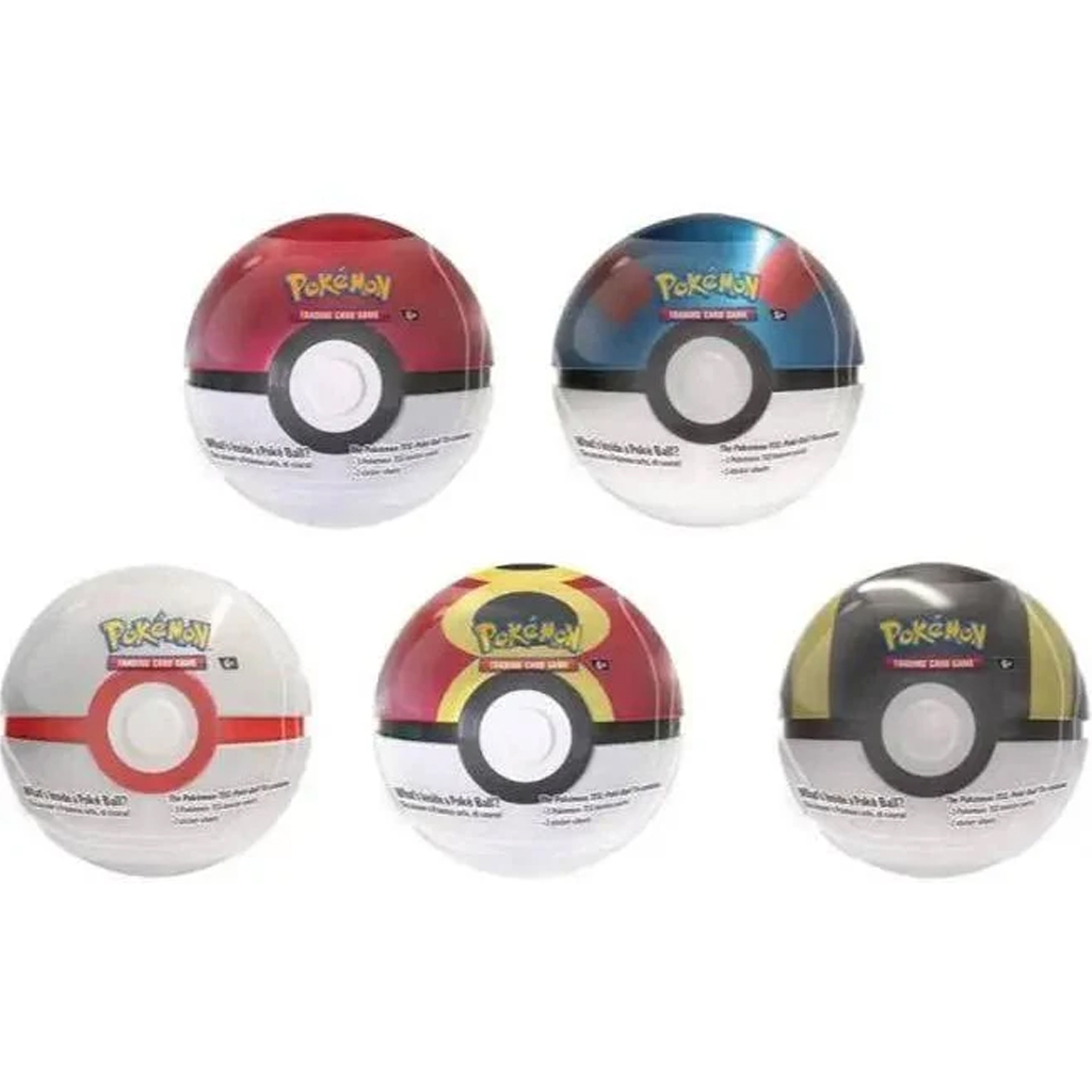 Pokémon TCG: Poké Ball Tin 2025 kártyacsomag többféle változatban kép 2