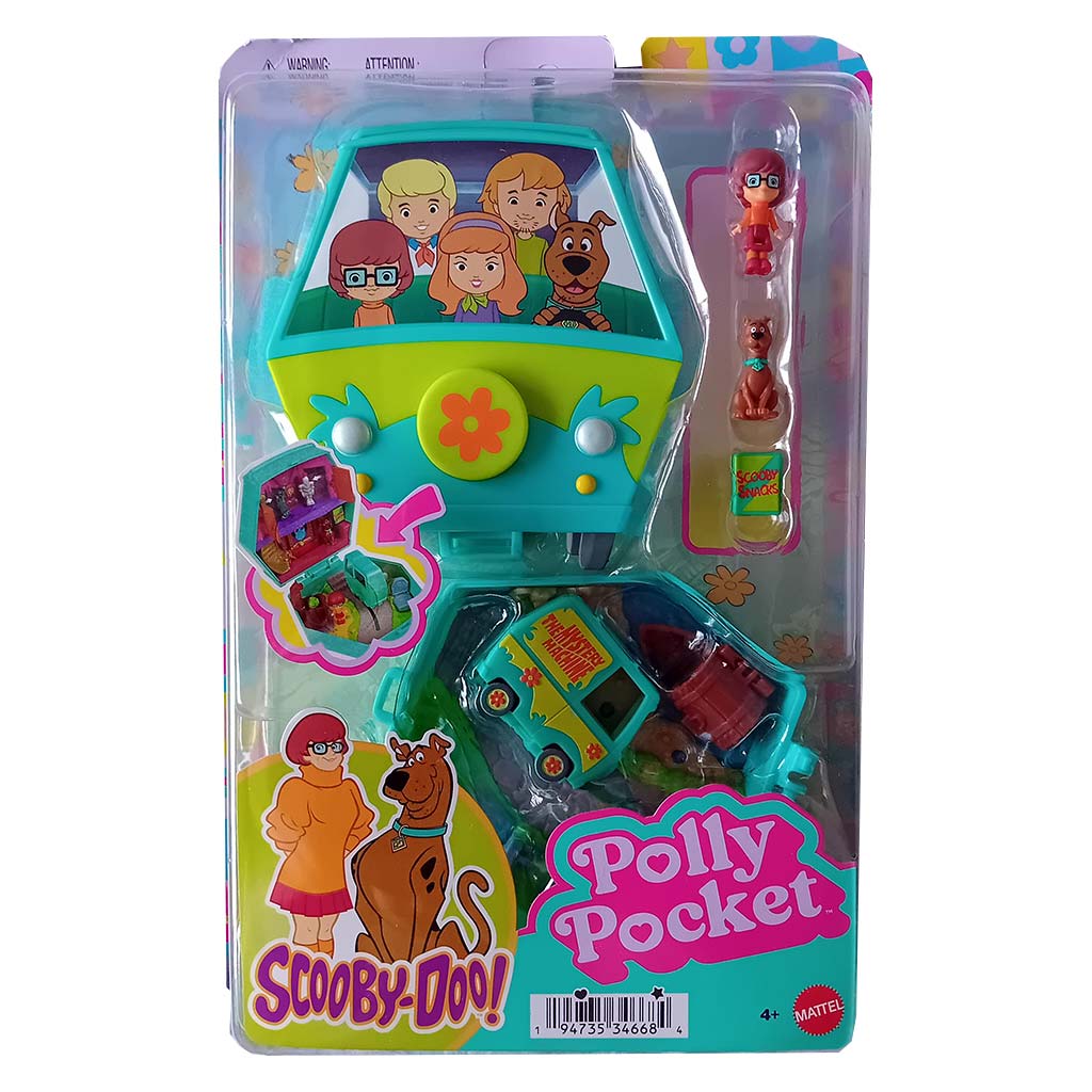 Polly Pocket Scooby Doo játékszett - Mattel kép 1