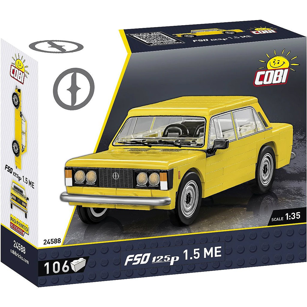 COBI: Polski Fiat 125p 1.5 ME építőjáték (24588) kép 1