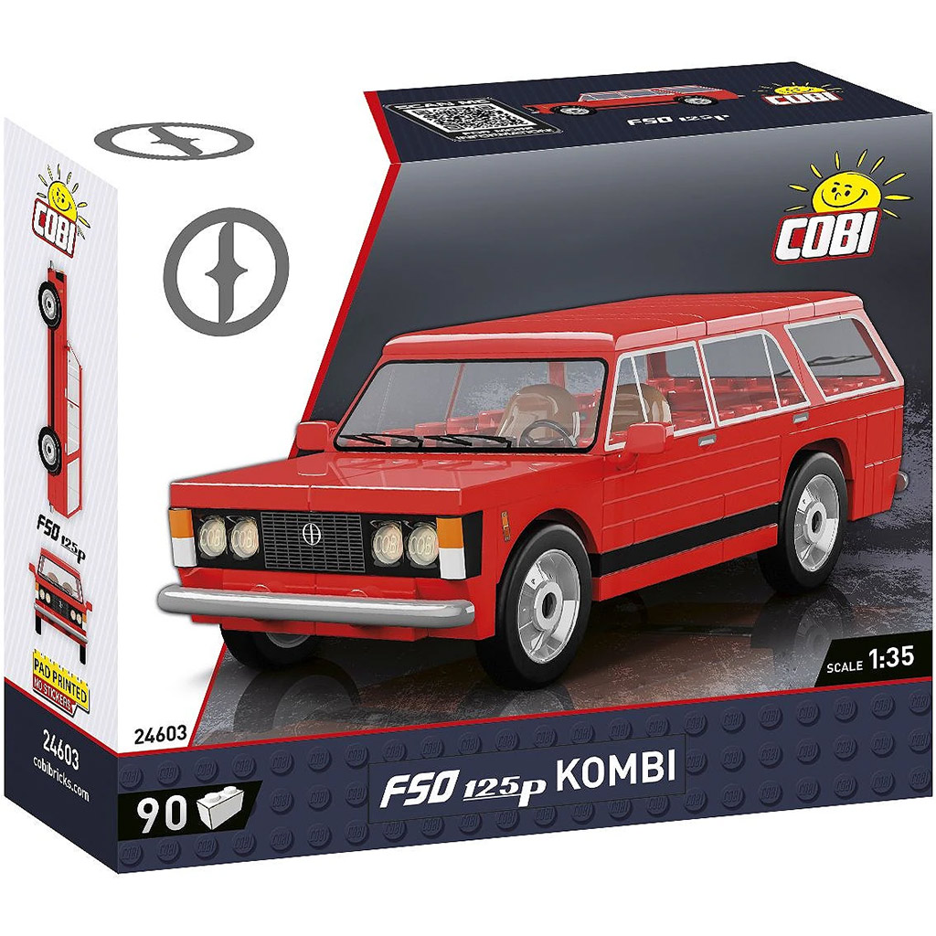 COBI: Polski Fiat 125p Kombi építőjáték (24603) kép 1