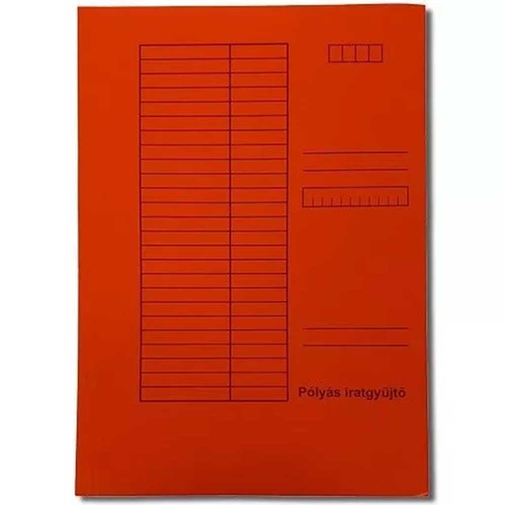 Piros pólyás dosszié A/4 230g kép 1